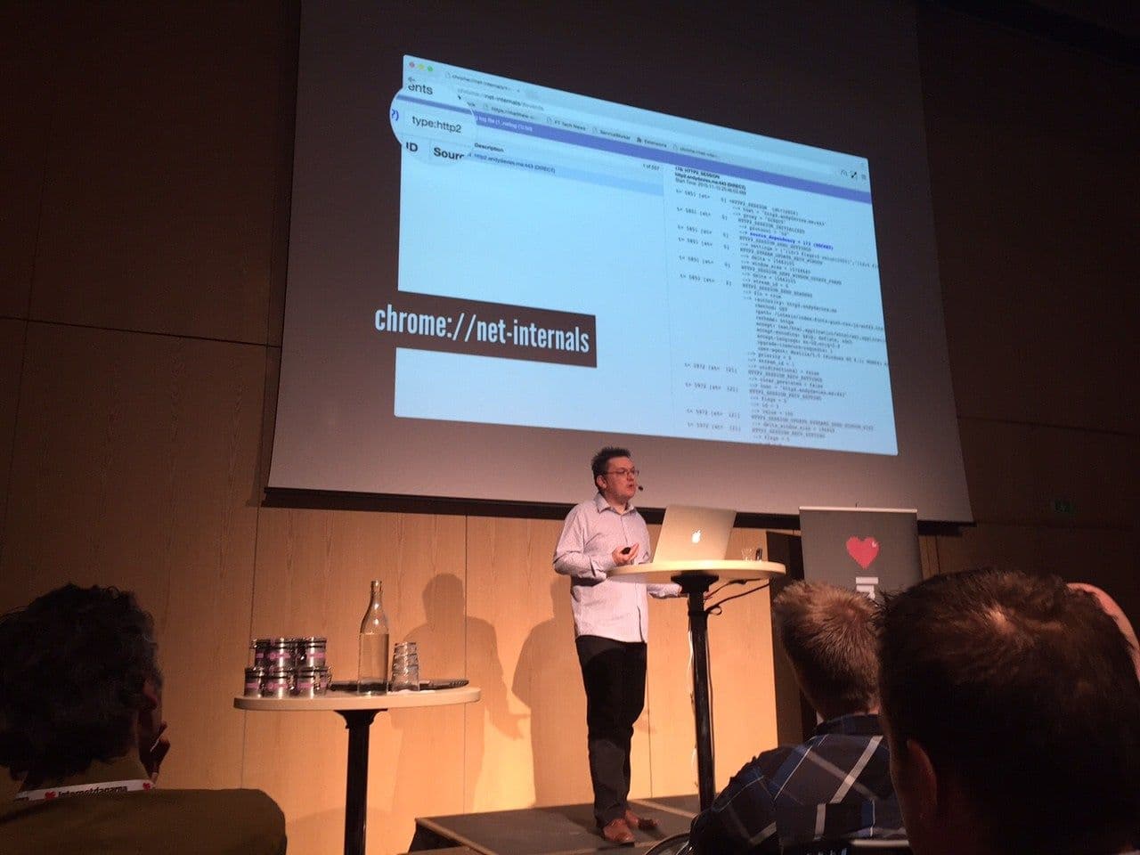 Andy Davies presenting in Internetdagarna 2015