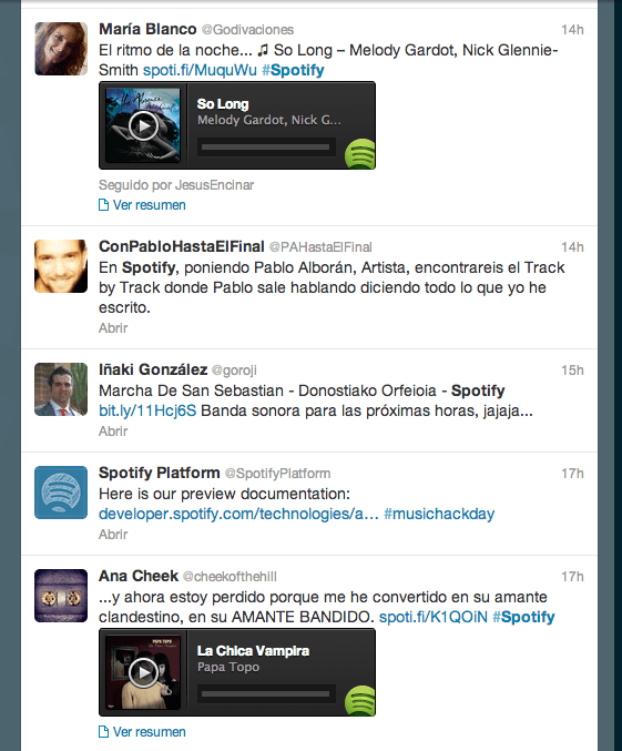Extendify is a Chrome Extension that adds Spotify Play Buttons to a myriad of sites https://t.co/clFu3M9X #musichackday http://t.co/aKSHDqR5