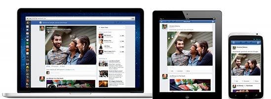Facebook news feed: Unifying mobile and desktop