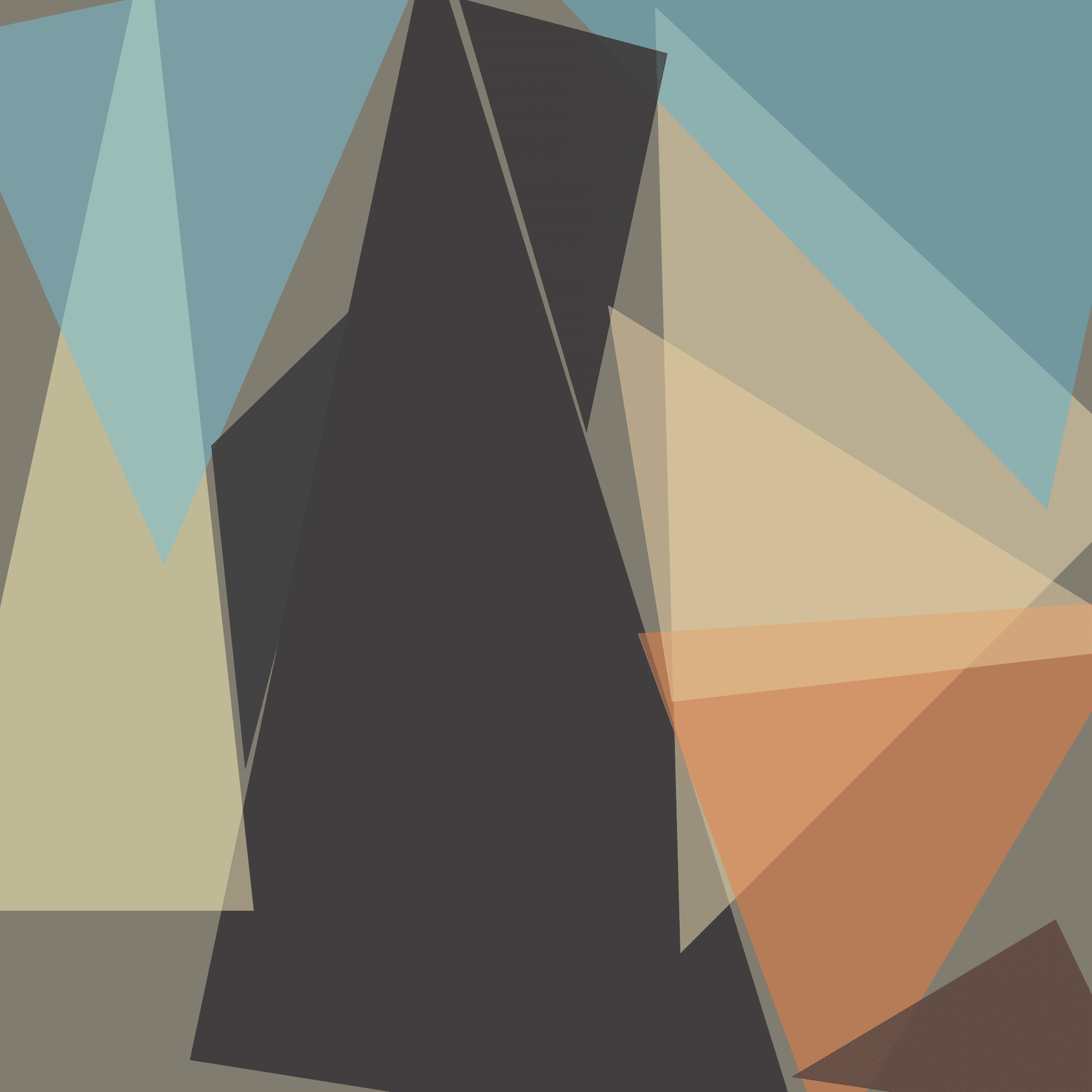 Processing a picture through Primitive using 10 shapes