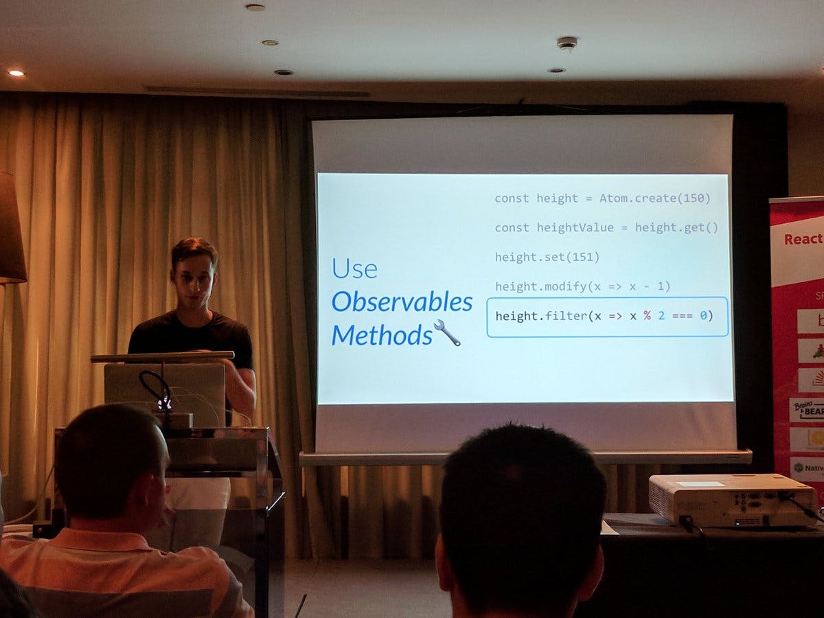 .@AGambit95 on rendering observables within React using Focal at @ReactAlicante https://t.co/LhmOofGgmj